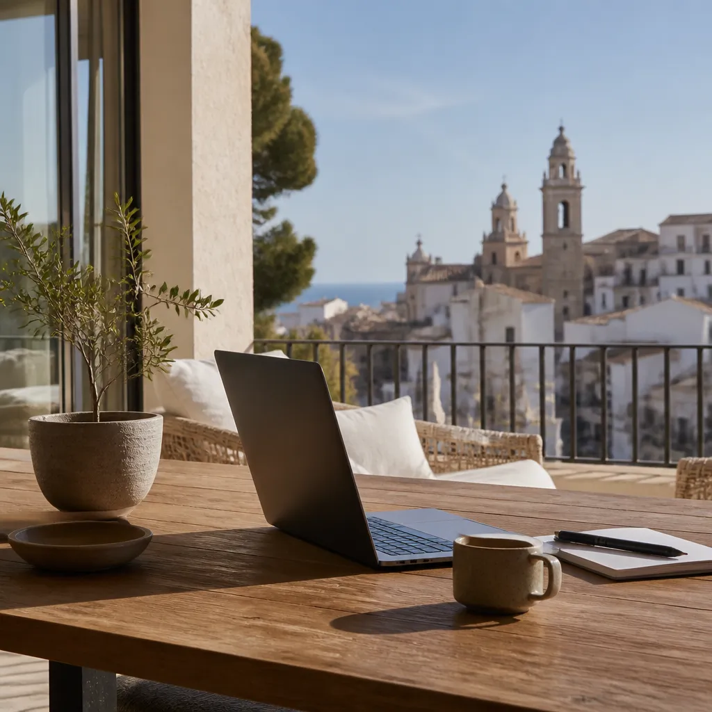 Удалённая работа на террасе — Digital Nomad Visa